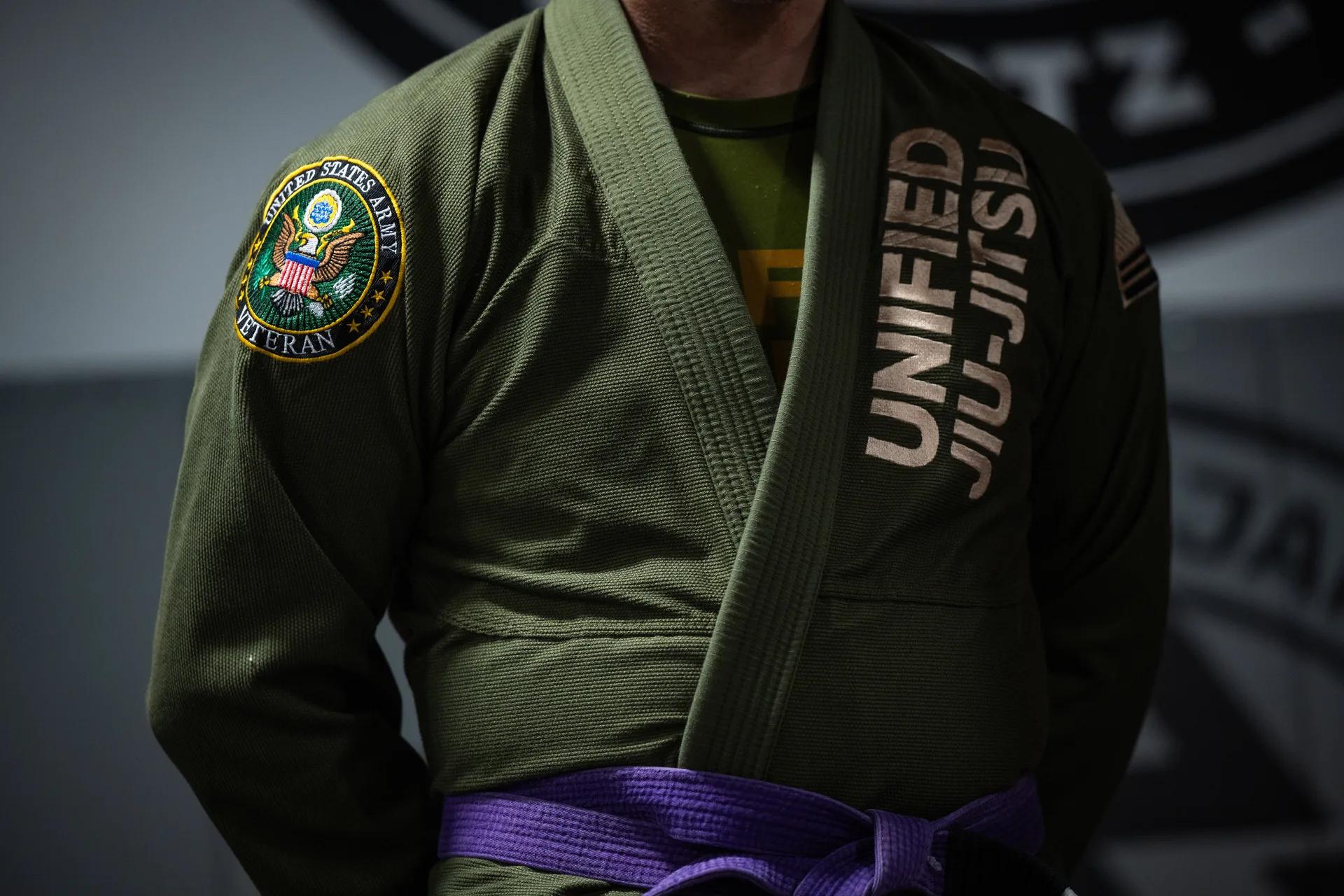 Operation Unified veterans jiu jitsu training in Schertz.