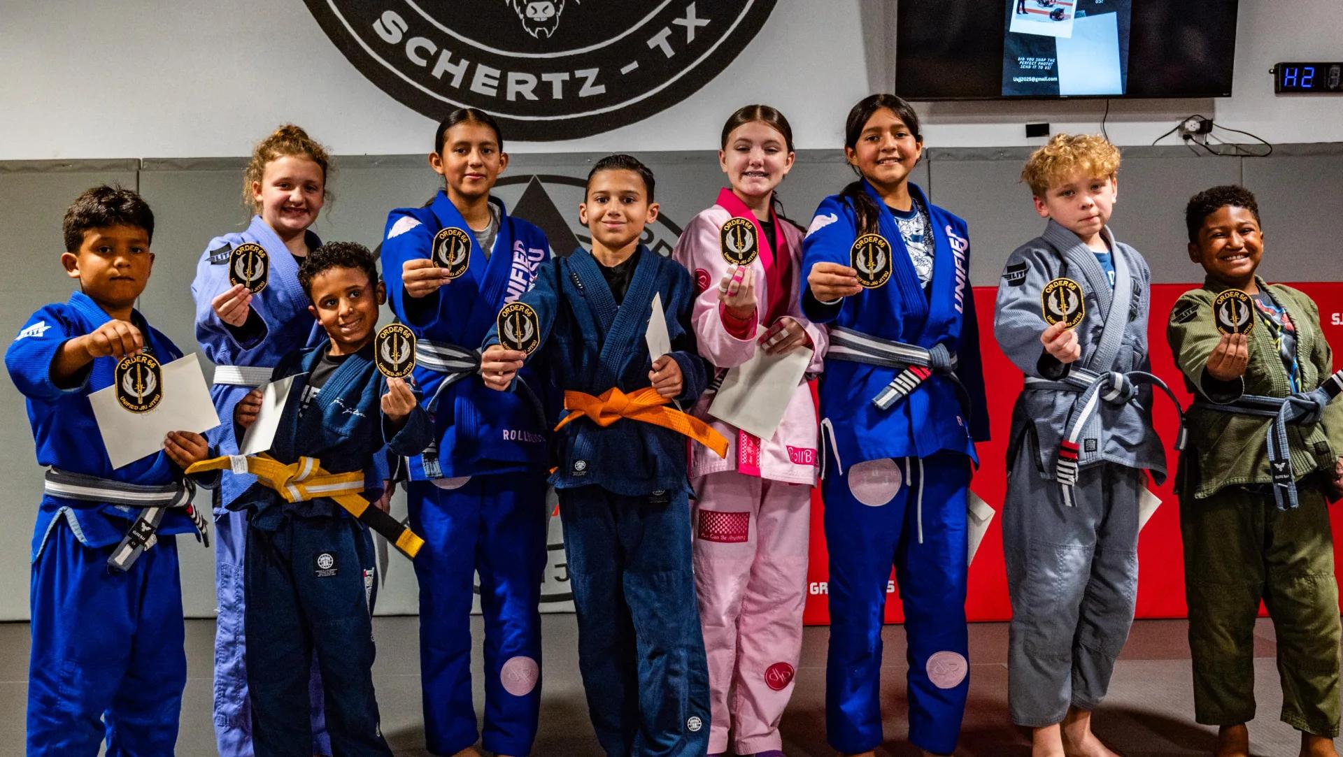 Competition jiu jitsu athletes training at Unified Jiu Jitsu.