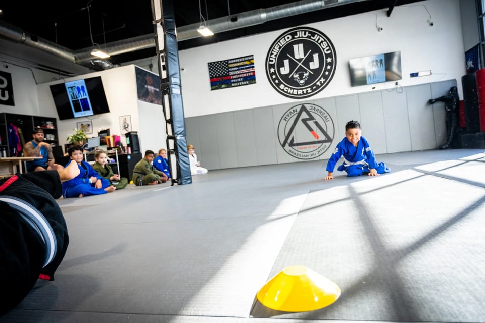 Ladies-only class training together.